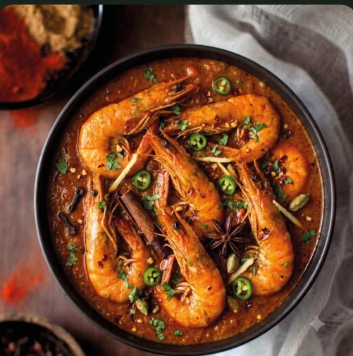 Garnelen Vindaloo